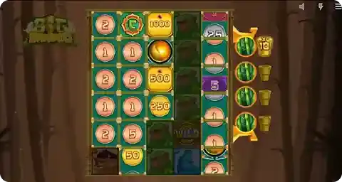 Mystery Bamboo Symbole im Big Bamboo Slot während der Freispiele
